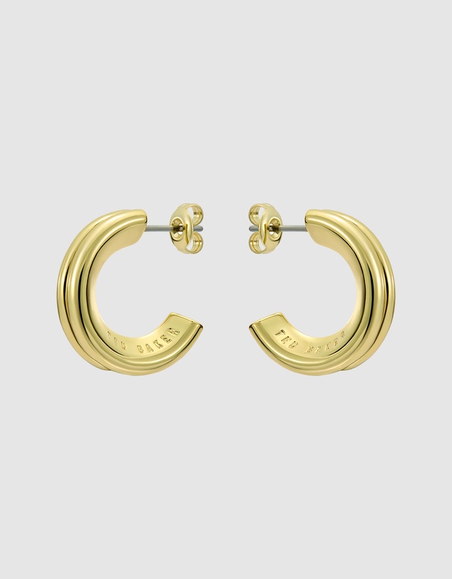 Ted Baker - HILYA: Hidden Heart Small Hoop Earrings