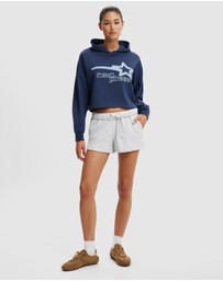 Cotton On - Cropped Oversized Hoodie