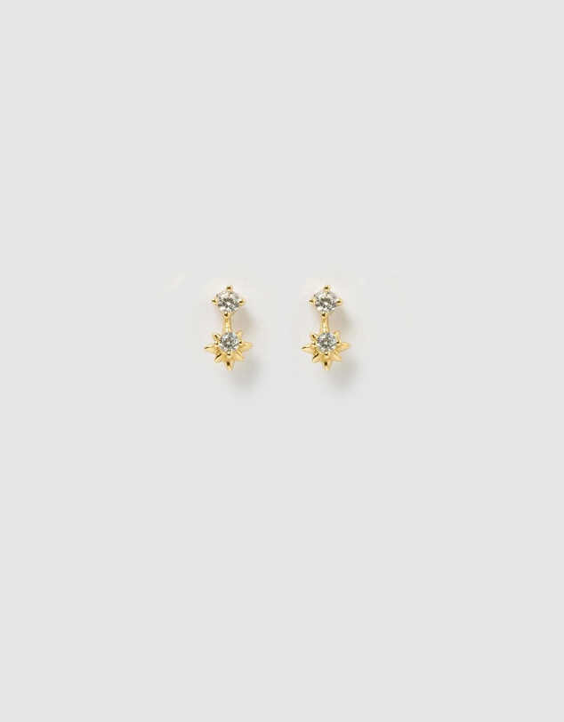 Arms Of Eve - Bonnie Gold Stud Earrings