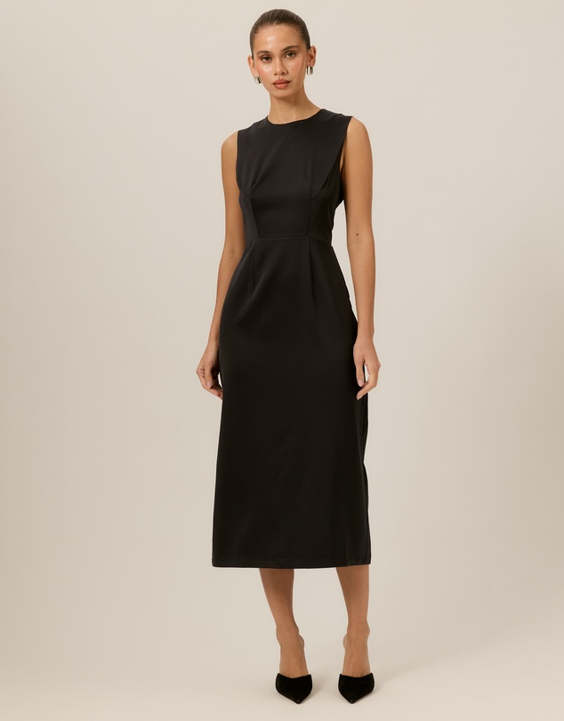Tussah - Emma Satin Midi Dress
