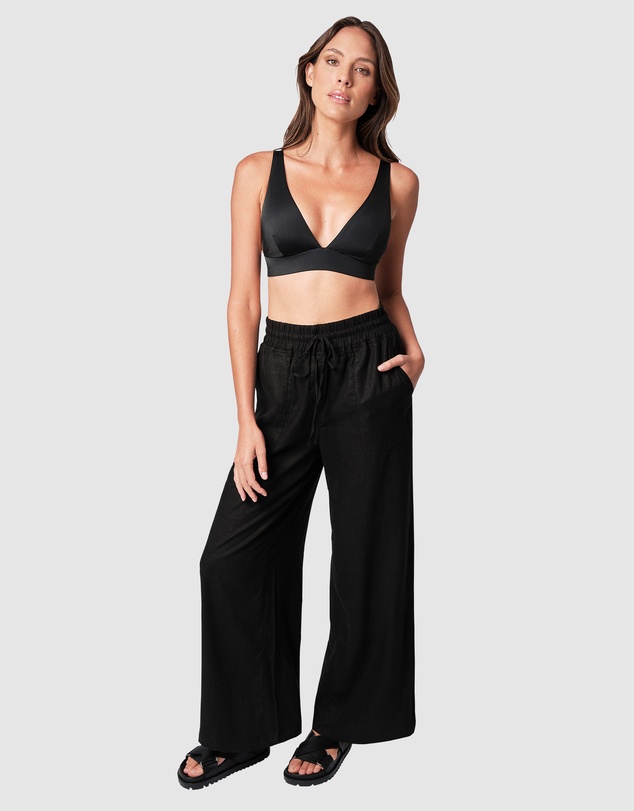 UNE PIECE - Linen Palazzo Pants
