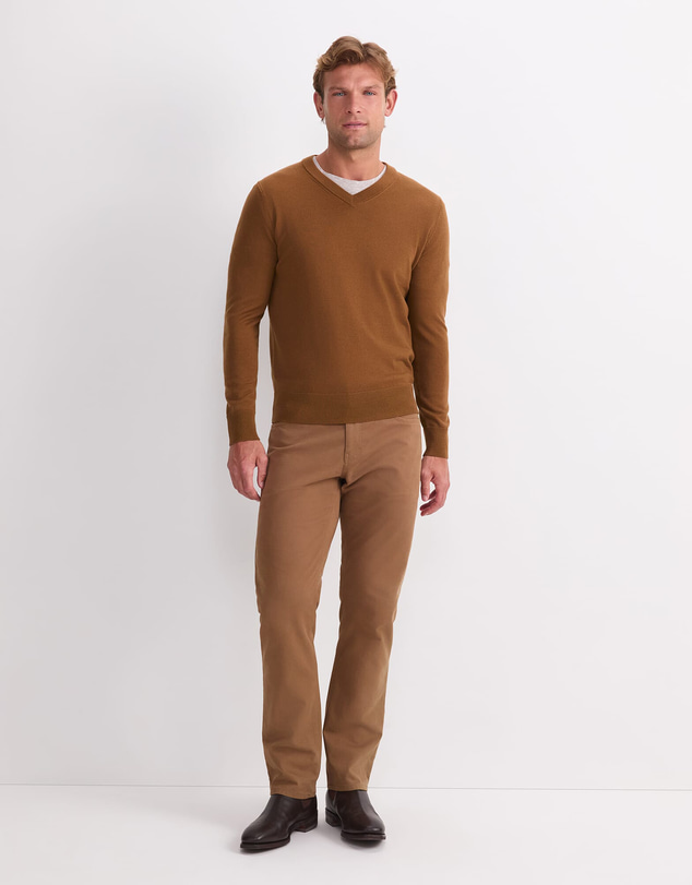 Sportscraft - Merino V Neck Knit
