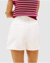 Tommy Jeans - Claire Regular High Rise Denim Shorts
