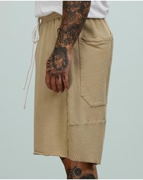 Surrounded By Ghosts - The Andesine Low Crotch French Terry Shorts