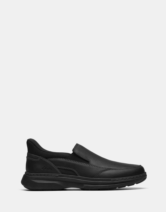 Clarks - Craftwell Step Black Tumbled