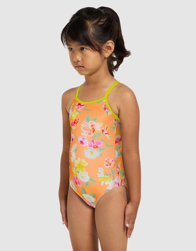 Zoggs - Yaroomba Floral One Piece - Kids-Teens