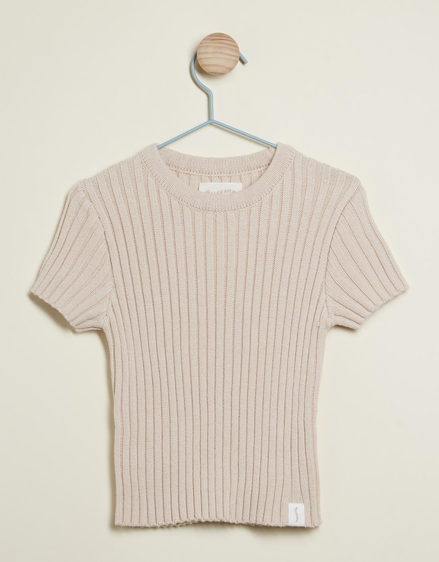 All Fenix - Mini Rib Knit Tee - Babies-Kids