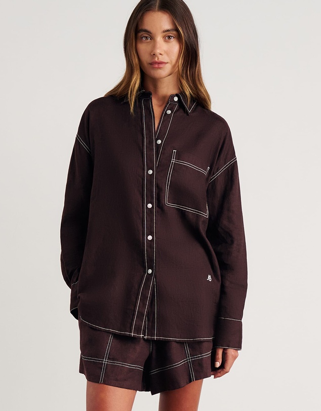 Jag - Gigi Linen Relaxed Shirt