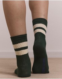 Damson Madder - Sporty Calf Length Socks