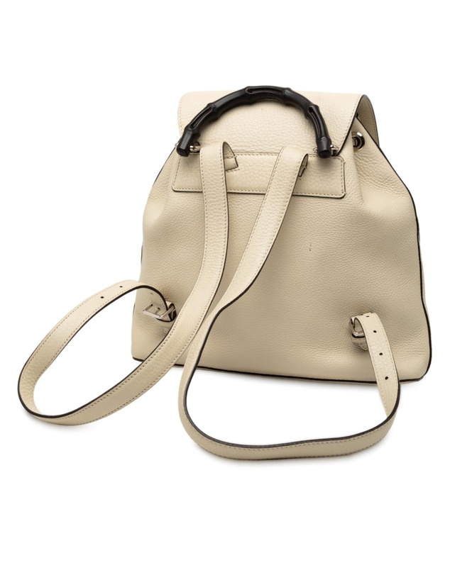 Pre-Loved by Azura Reborn - Pre-Loved Leather Bamboo Tassel Backpack