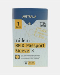 Milleni - Milleni Travel RFID Passport Sleeve (1PK)