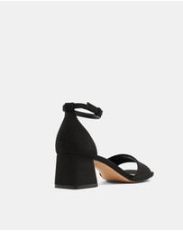 Call It Spring - Vicki Ankle Strap Block Heels