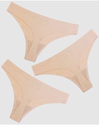 B Free Intimate Apparel - Invisible Panty Lines G String - 3 Pack