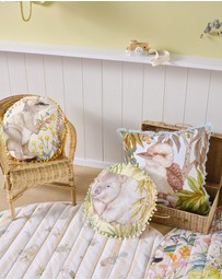 Linen House Kids - Kirby Kookaburra Filled Cushion