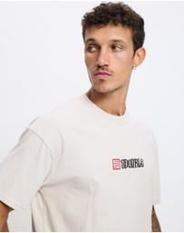 S Double - S Cube Mid Block SS Tee