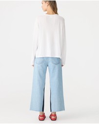 Bassike - Boyfriend Heritage Long Sleeve T-Shirt