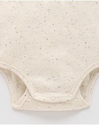Purebaby - Thick Henley Bodysuit -Kids-Babies
