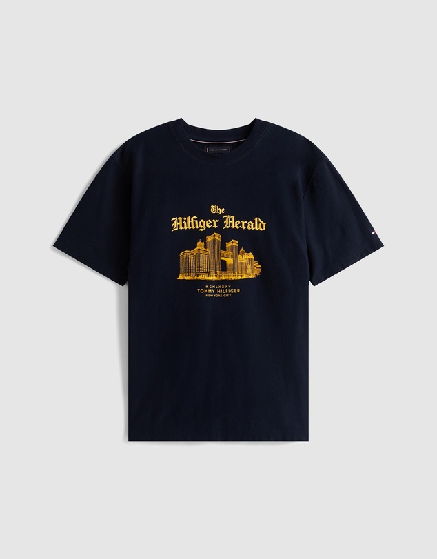 Tommy Hilfiger - Graphic Relaxed Crew Neck T-Shirt