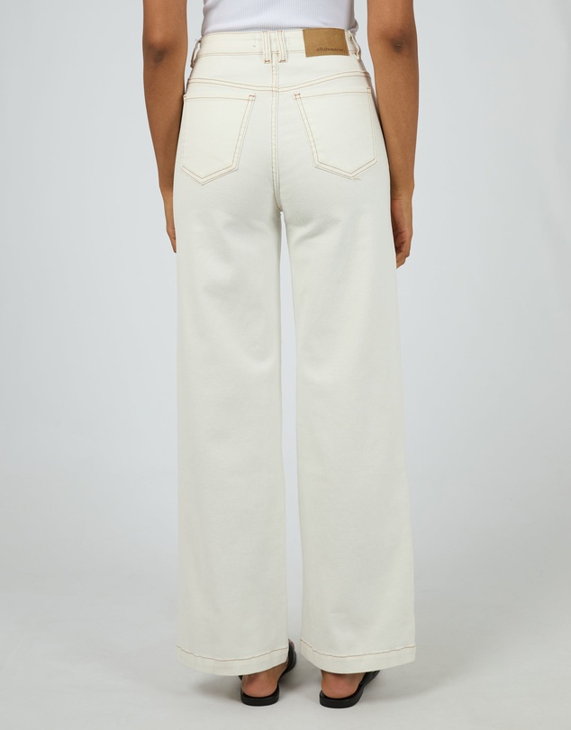 All About Eve - Jacqui Wide Leg Vintage White