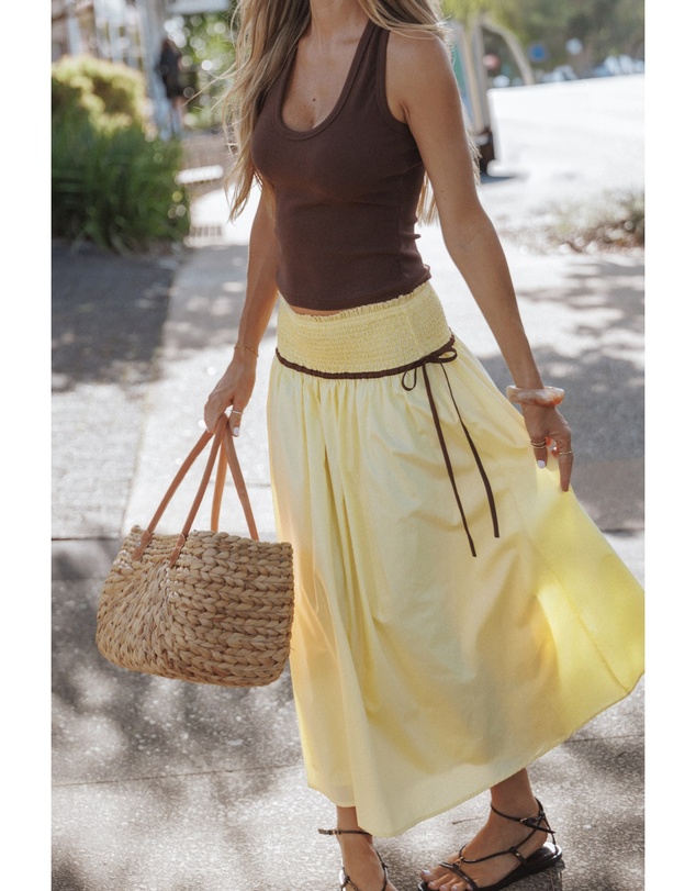 Petal & Pup - Miles Racerback Rib Knit Tank Top - Espresso