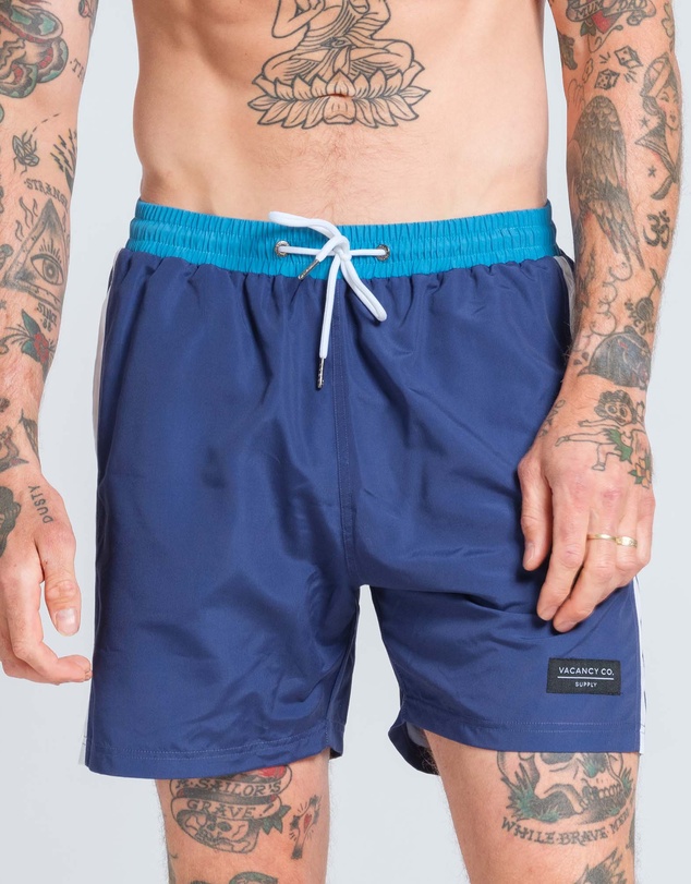 Vacancy Co - Side Stripe Swim Short