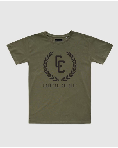 Counter Culture - Garland Logo Tee - Youth