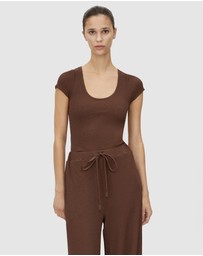 C&M CAMILLA AND MARC - Cali Cap Sleeve Bodysuit