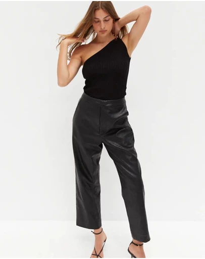 Style Addict - Faux Leather Pants