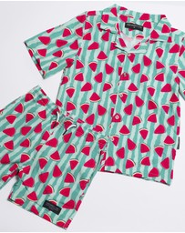 Vacancy Co - Melon Dress Shirt - Youth