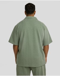 Johnny Bigg - Ziggy Jacquard Relaxed Shirt