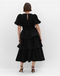 City Chic - Heavenly Ruffle Maxi Dress