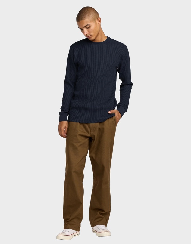 RVCA - Mens Dayshift Thermal Long Sleeve T-Shirt