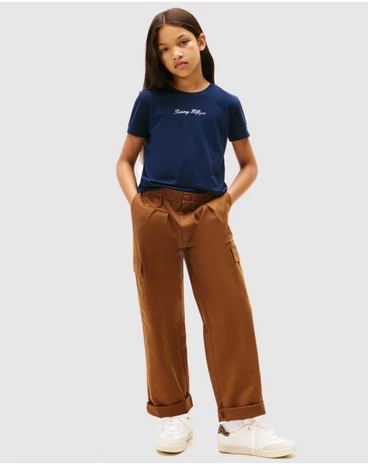 Tommy Hilfiger - Tommy Foil Script Tee - Kids