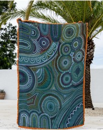 Good Throw Co - The Sun & The Seven Sisters Art Throw Rug