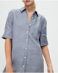 White By FTL - Hettie Shirt Dress