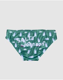 Salty Johnson - OG Shakers Brief Green