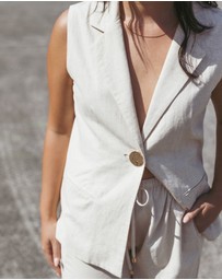Petal & Pup - Trula Vest - Oatmeal