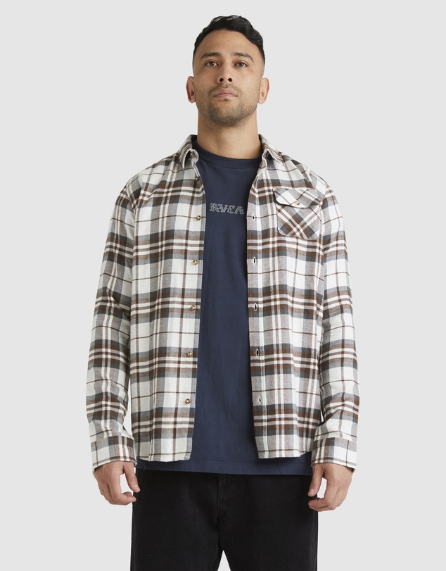 RVCA - Mens Plowman Flannel Shirt