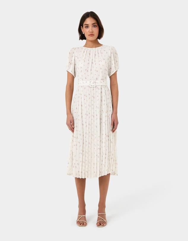 Forcast - Etta Floral Pleated Dress