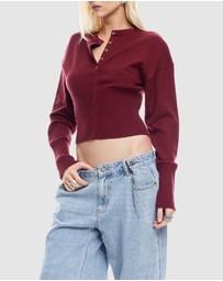 Lioness - Head In The Clouds Cardigan - ICONIC EXCLUSIVE