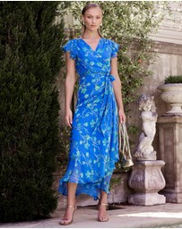 SACHA DRAKE - Aphina Slim Wrap Dress
