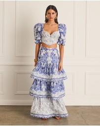 Aqua Blu Australia - Willow Celeste Maxi Skirt