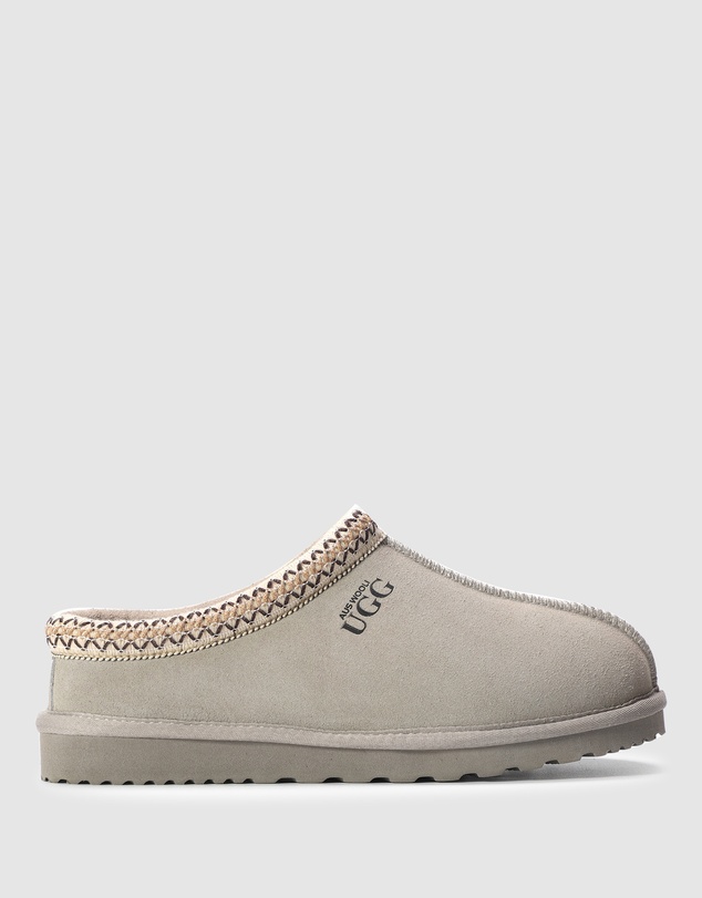 AusWooli Ugg Boots - Croydon Sheepskin Wool Ankle Braid Slippers