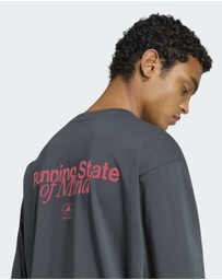 adidas Performance - RUNNING STATE OF MIND GRAPHIC LONGSLEEVE T-Shirt Mens