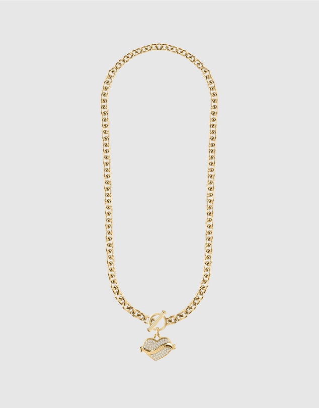 GUESS - Gold-Tone Vintage Guess Necklace