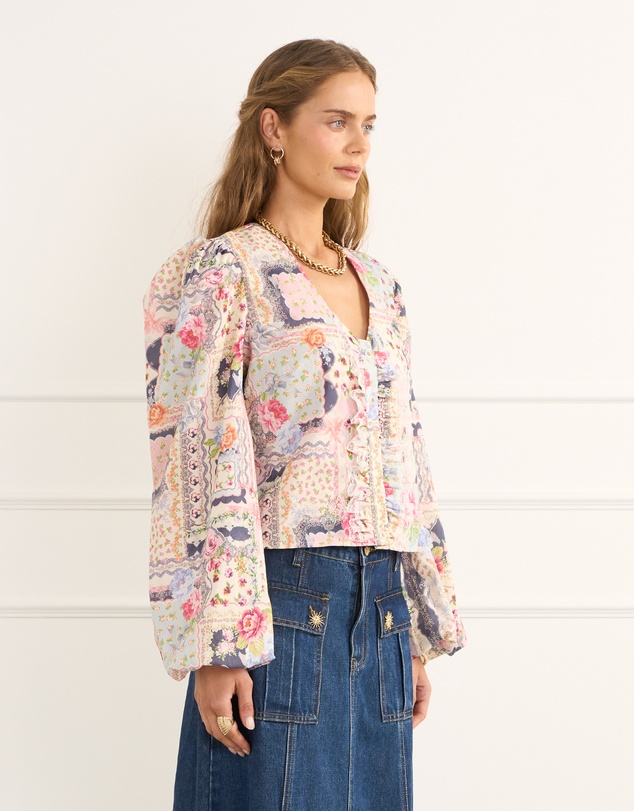 Heaven Australia - Alpine Selena Cropped Blouse