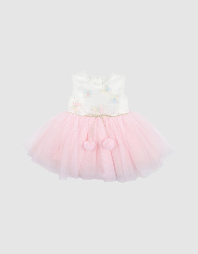 Bebe by Minihaha - Butterfly Appliqued Dress - Babies
