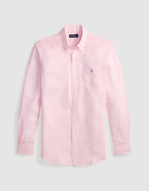 Polo Ralph Lauren - Custom Fit Striped Linen Shirt