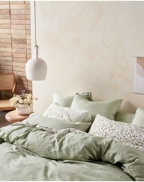 Linen House - Nimes Pure Linen Standard Pillowcase