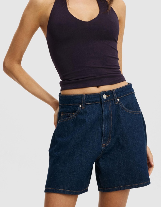 Cotton On - High 90s Denim Shorts